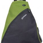 Manhattan Dashpack Backpack Black and Green Polyester 439848