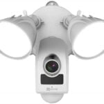 Ezviz LC1 Wireless Floodlight Camera 1080p, Full HD,270 degree PIR detecton range, Omni-directonal protecton,Night vision, up to 60f,Dustproof and Waterproof, IP65 CS-LC1-A0-1B2WPFRL(2.8MM)