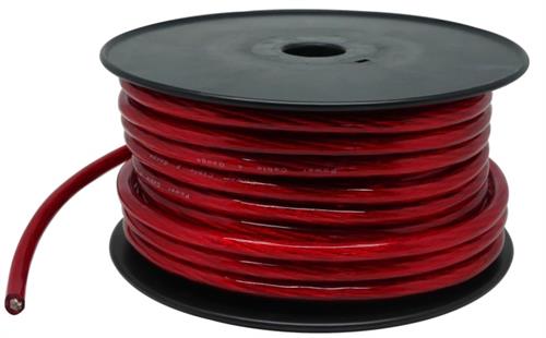 Solarix 16mm2 Battery Power Cable 30 Metre Roll Red SOL16MM2BC30MRD