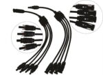 Solarix MC4 Y Connector 4 Way To 1 Way Solar Panel Combiner Cable Set - 4 mm Diameter Contact Pin SOLPAMY041 - Image 2