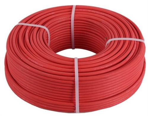 Solarix 6mm2 Single Core Solar Photovoltaic PV Cable Red 100 Metre Roll SOLPV6MMRED