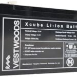 Solarix XCube 12V 8Ah Rechargeable Lithium Battery SOLXCLB12V8AH